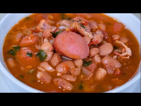 Frijoles Charros Tradicional | Recetas Mexicanas Faciles