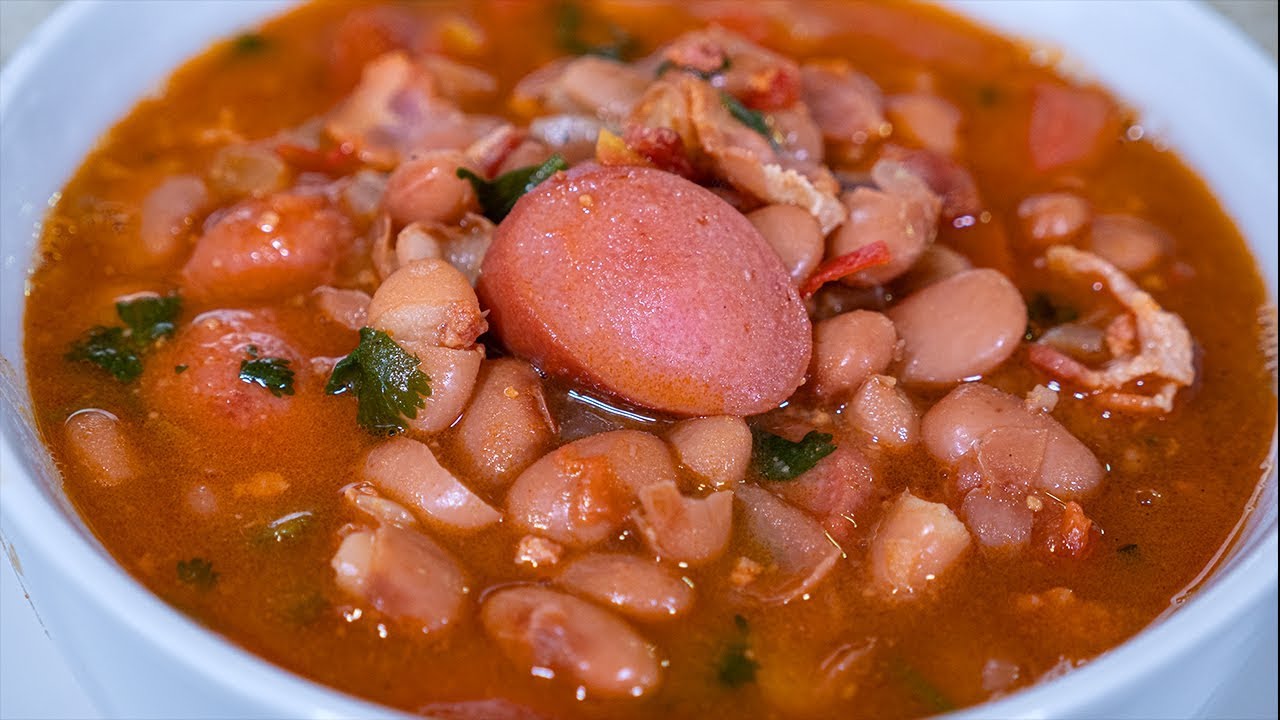 Frijoles Charros Tradicional | Recetas Mexicanas Faciles