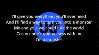 Professor Green - Monster feat. Example (Camo and Krooked remix) LYRICS
