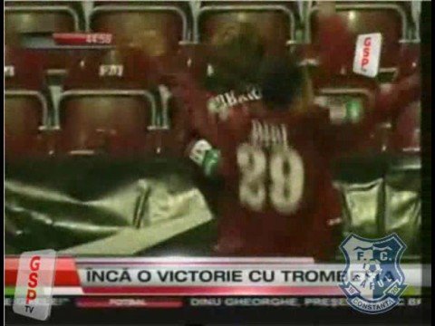 CFR Cluj 3 - 0 FC Farul (Et. 8, sez 2008/2009) Rezumat