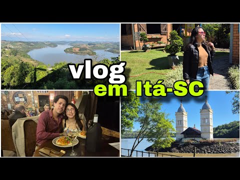Vlog de viagem por Itá-SC,  na visão de uma deficiente visual 