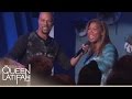 Web Extra: Common and Queen Latifah Impromptu Duet of "The Light" | The Queen Latifah Show