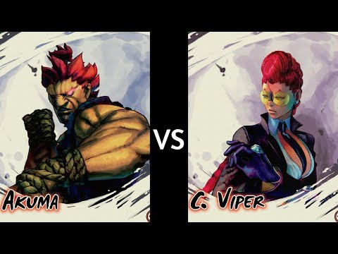 (2019-04-30.3) D's Akuma vs. Vidjalante's C. Viper