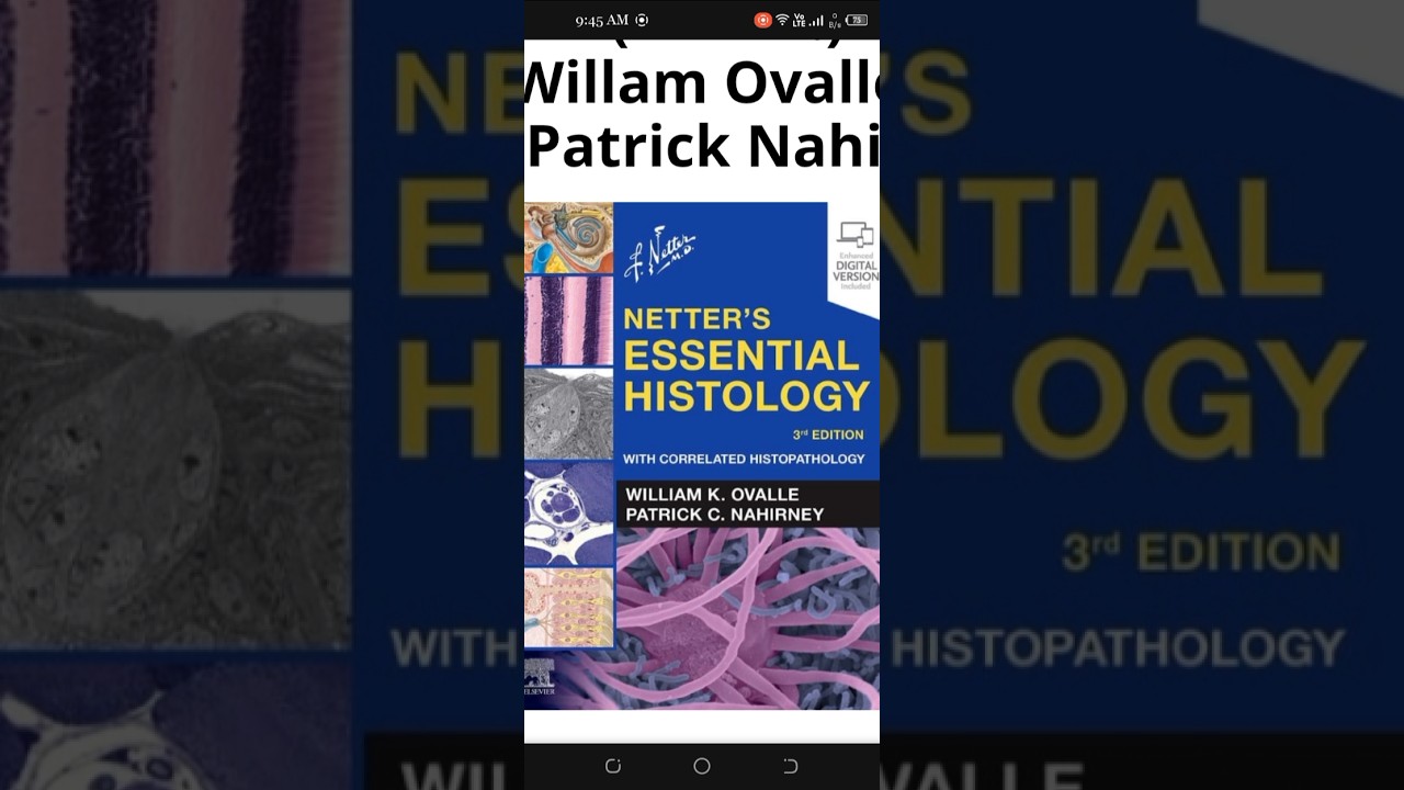 Netter’s Essential Histology with Correlated Histopathology (3rd Edition Free PDF Download