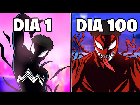 SOBREVIVI 100 DIAS COMO SYMBIONTE NO HEROIS VS VILÕES O FILME 2