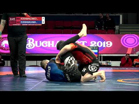 GOLD Men's GP No-Gi - 92 kg: M. KORAMAGOMEDO (RUS) v. B. KURBABAGAMAE (RUS)