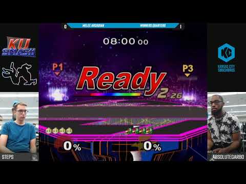 Jayhawk Arcadian 2018 SSBM - Steps (Peach) Vs. AbsoluteGarbage (Falco) - Winners Quarters