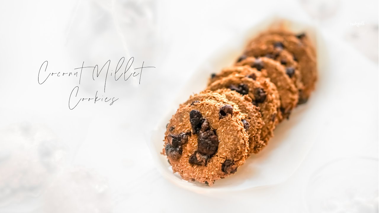 Coconut Millet Cookies