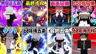 【Minecraft】大型アプデした呪術廻戦最強キャラ決定戦！！