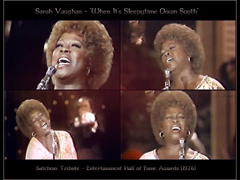 Sarah Vaughan - "When It's Sleepytime Down South"