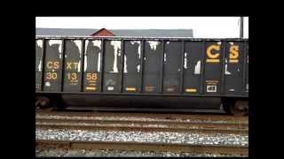 preview picture of video 'CSX Westbound Coal Train Brunswick MD'