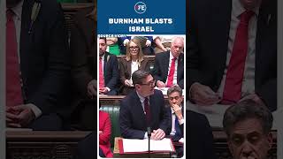 Burnham Defends UK Action on Israeli Settlements as Lawmakers Warn Against Risking National Security