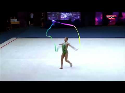 Fanni Pigniczki HUN Ribbon AA WORLD CUP TASHKENT 2023