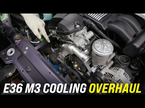 How to Overhaul E36 M3 Cooling System - Radiator, Water Pump, Hoses, SPAL Fan