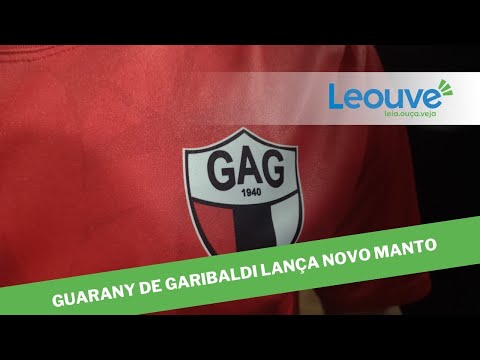 Grêmio Atlético Guarany lança novo uniforme e distintivo, em Garibaldi