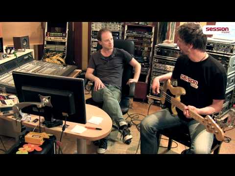 Session Studio Talk - Bass-Recording mit Markus Born in der kleinen audiowelt - Teil 1