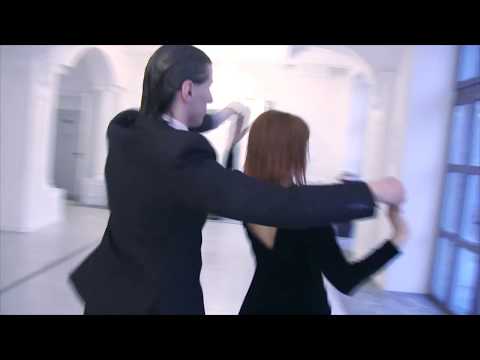 Cross-step waltz. Staged dance