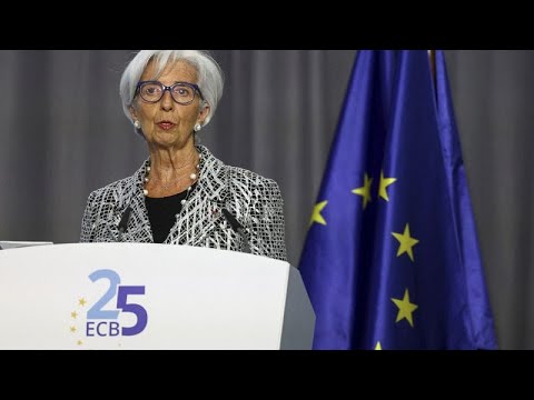 The European Central Bank celebrates its 25th anniversary as it struggles to contain inflation