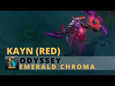 Odyssey Kayn (Red) Emerald Chroma - League Of Legends