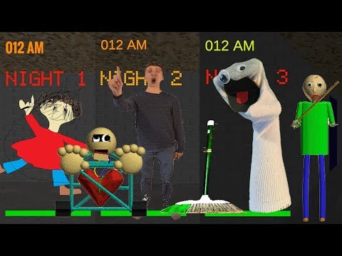 Baldi's Basics in Five Nights Pre-Release (Nights 1-2-3) - Baldi's basics 1.3.2 decompiled mod