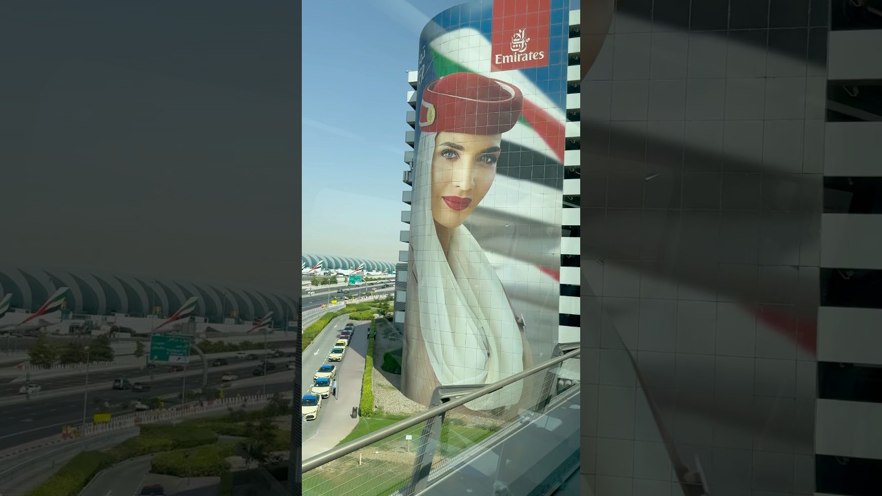 Dubai International Airport ✈️❤️🇦🇪 #dubai #travel #shortsfeed #viralshort #trending #emirates