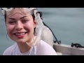 Miranda Cosgrove Swims With Dolphins While Learning Science Behind Seismic Testing Oceana