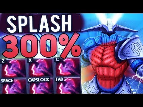 WORLD RECORD! 306% MAX Cleave Damage Sven 6 Battle Fury WTF Gameplay Dota 2