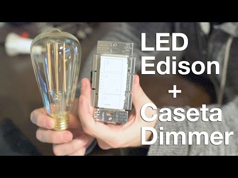 Demonstratiohn of LED Filament Bulb