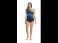 Athena Chevelle Indo Ombre Wrap Tankini Top SwimOutlet Com