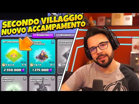 Nuovo Accampamento Acquistato - CLASH OF CLANS #74