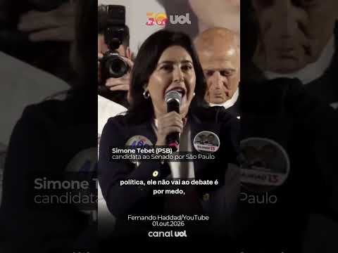 Tebet diz que Flávio Bolsonaro desistiu de debate da Globo por medo: ‘Covarde’