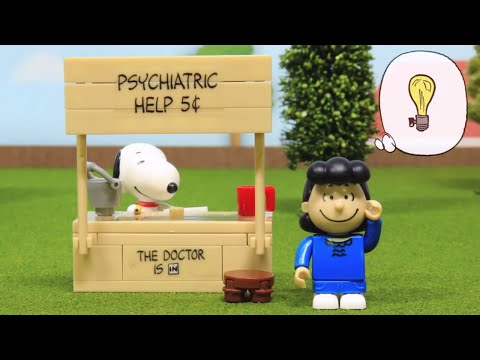 Snoopy | Snoopy The Psychiatrist | BRAND NEW Peanuts Stop Motion | Videos For Kids | Toys For Kids