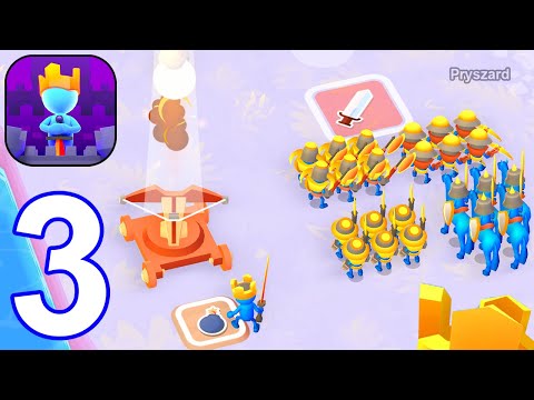 King or Fail - Castle Takeover - Gameplay Walkthrough Part 3 Tutorial Stick Army Commander Defense - YouTube