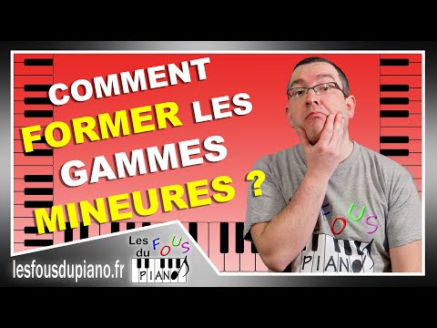 Comment former les gammes mineures (et les jouer) ?
