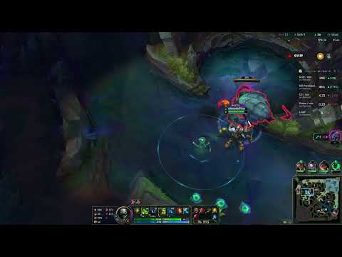 urgot stomping akali mid preseason 13 league of legends