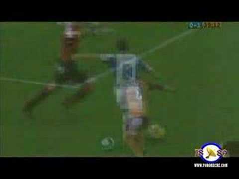 espectacular video de santi cazorla recreativo huelva futbol