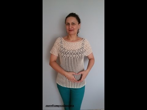 Bluzka "Carla" - Szydełko / Odc 6 / Okrążenie 31 i dalej