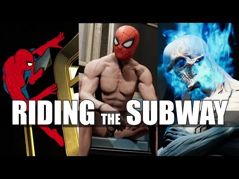 Spider-Man Uses The Subway With ALL SUITS - Marvel’s Spider-Man PS4