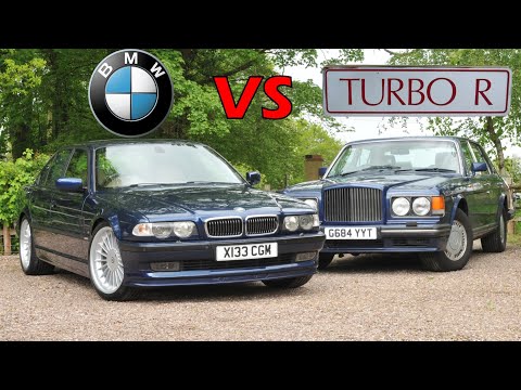 Bentley Turbo R vs BMW E38 750i - British Luxury vs German Muscle!
