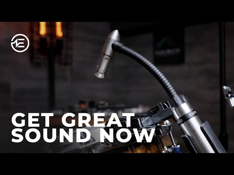 Earthworks DM20 G2 Drum Periscope Tom and Snare Microphone, Cardioid microphone designed for close miking of snare drums and toms image 6