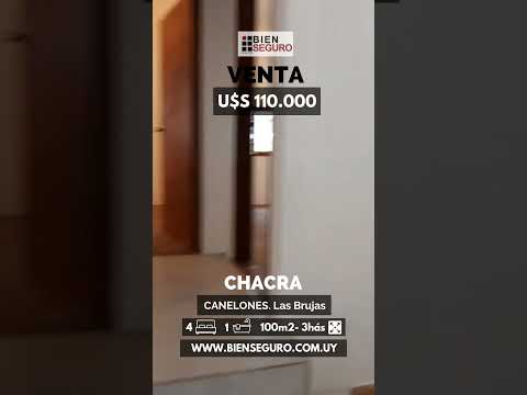 REF.70296. CHACRA EN VENTA EN LAS BRUJAS, CANELONES.