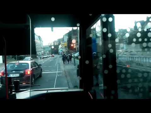 Fahrt mit der WSW Mobil GmbH von Wuppertal Hbf bis Hammerstein, 08.02.2023