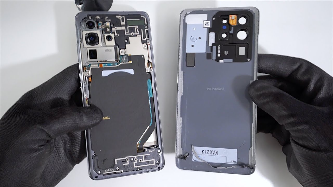How to Remove the Samsung Galaxy S20 Back Glass Cover