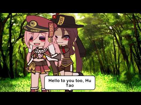 Hu Tao and Yanfei being "besties" || Genshin Impact || Hu Tao x Yanfei