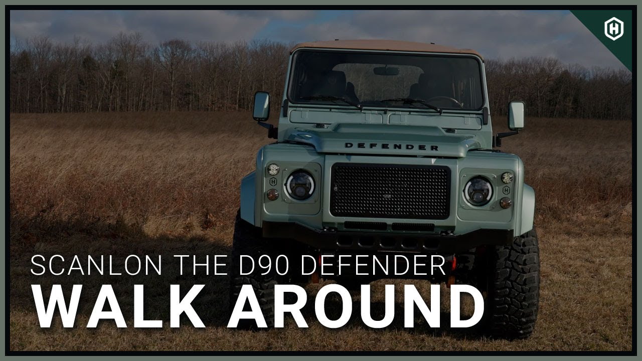 Walk Around Scanlon the Custom  D90 Defender
