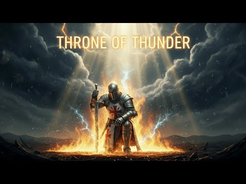 Throne of Thunder🔥 || Epic direct, cinematic worship Music || Chantable#prayer #rain #templar #epic 