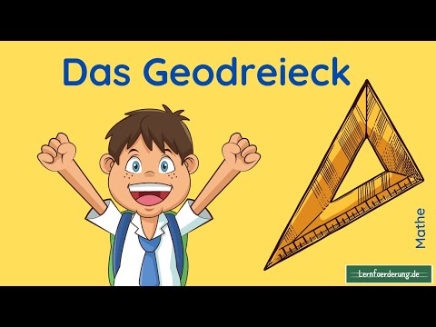 Geodreieck schnell erklärt ✅ Zahlen und Zeichen