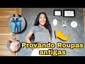 Provando Roupas Antigas 11 12 13 Anos