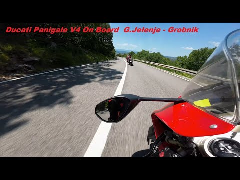 Ducati Panigale V4 On Board G.Jelenje - Grobnik