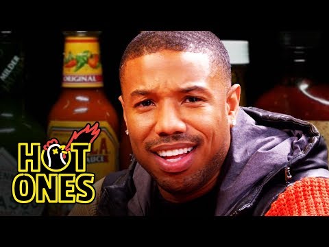 Michael B. Jordan Gets Knocked Out By Spicy Wings | Hot Ones Video